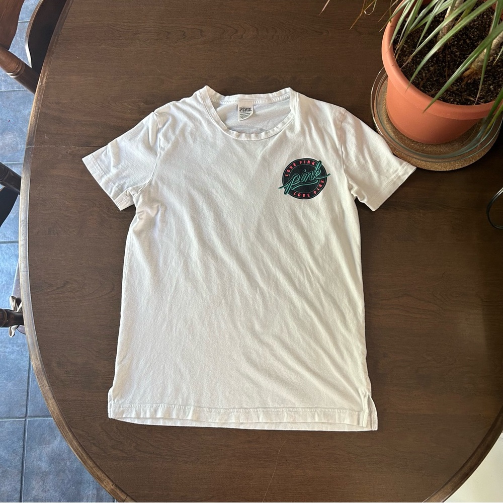 Vintage PINK T-Shirt with Graphic Logo